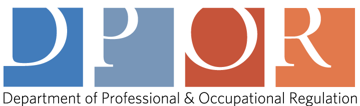 Department of Professional and Occupational Regulation - Your Applications